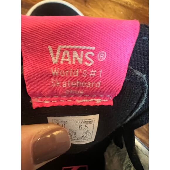 VAN's Sk8-Hi Shoe, Men/Boys, Size 5, Multi-Color, Suede / Canvas, Skate - Picture 2 of 8